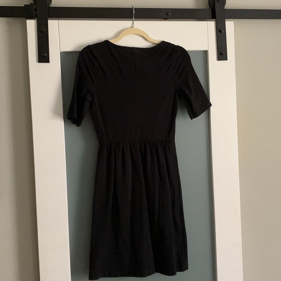 Old Navy Black A-Line Cotton Dress - Picture 5 of 7